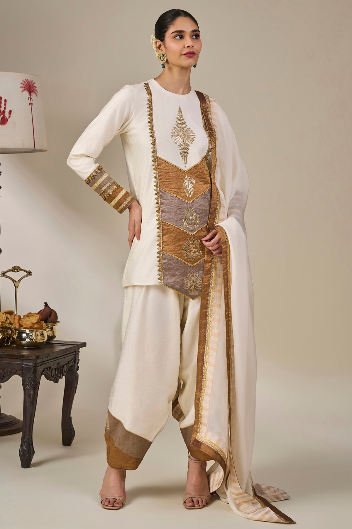 Ivory Heirloom Muse Kurta Set