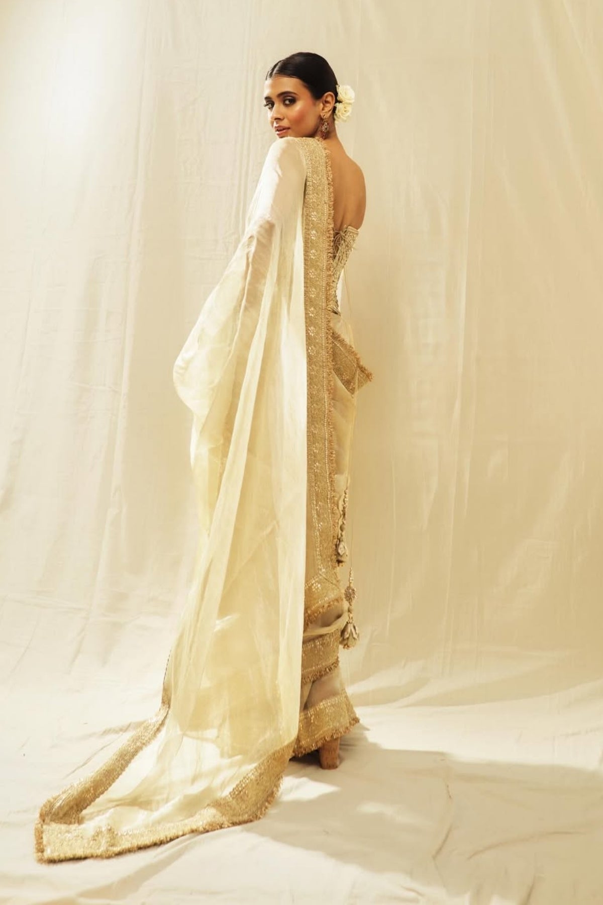 Hebah Patel in Zoya saree Set