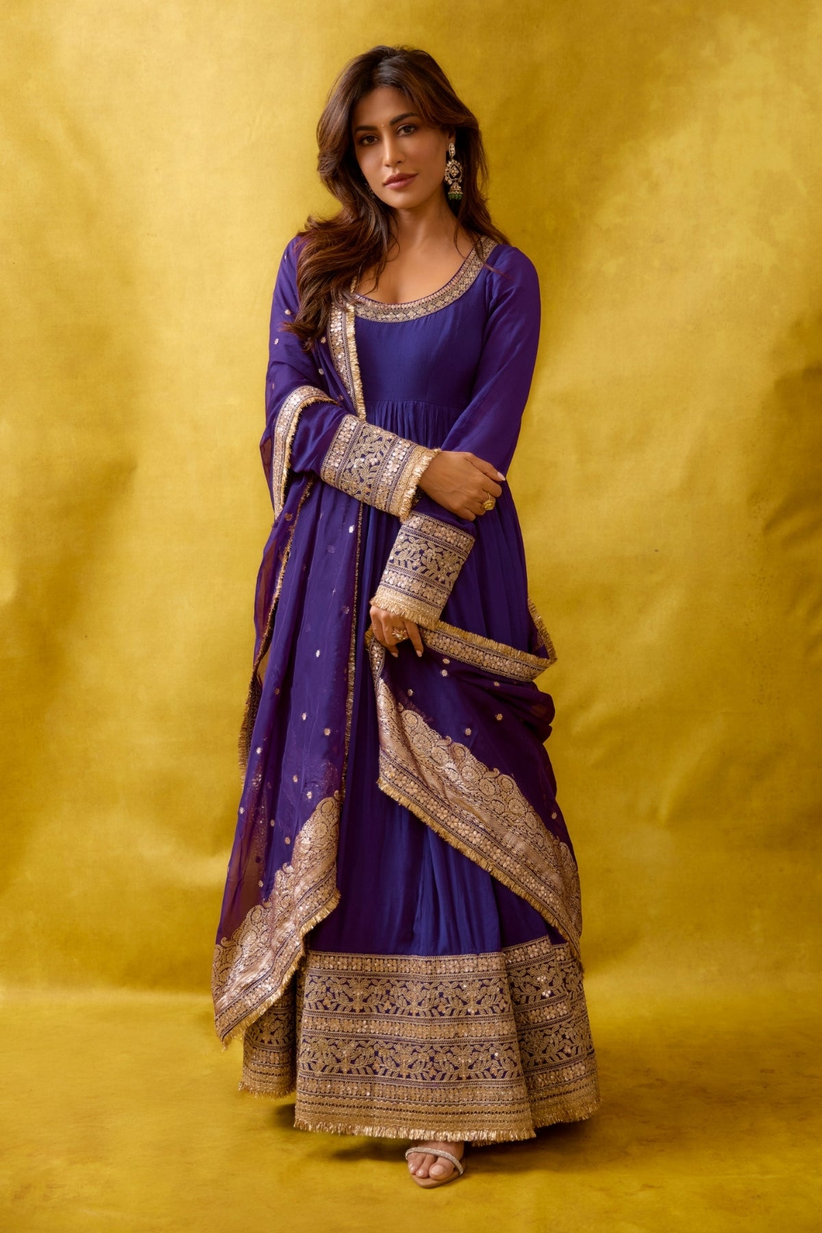 Chitrangada Anarkali Set