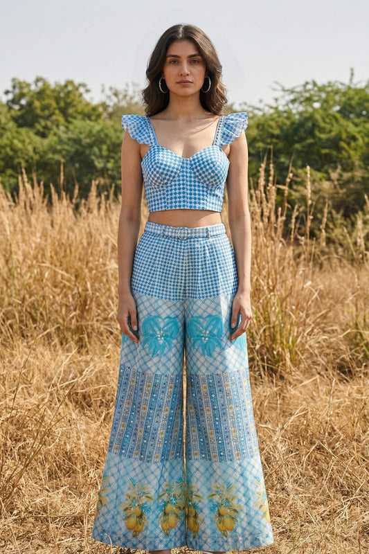 Organza Pant Set