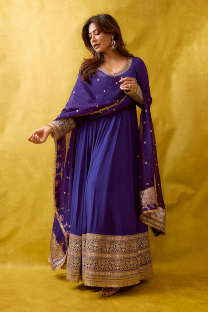Chitrangada Anarkali Set