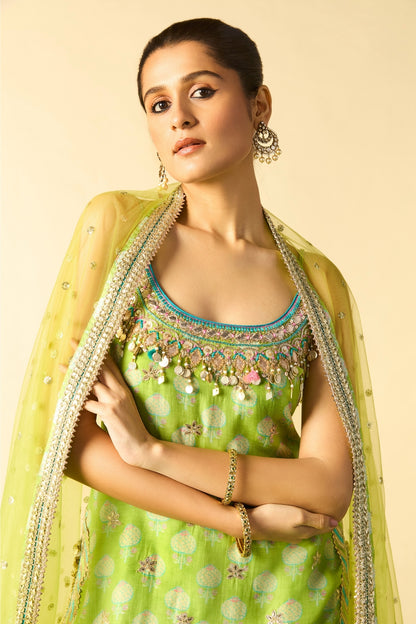 Ravina Strappy Sharara Set