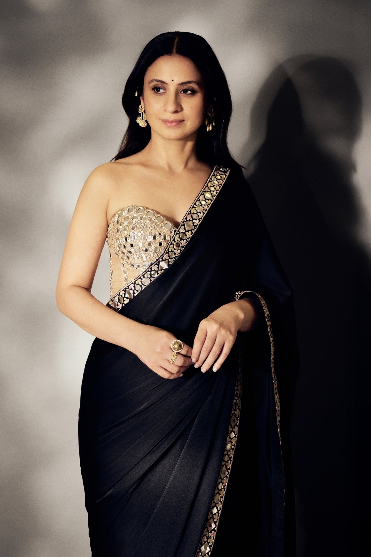 Rasika Duggal in Saree Set