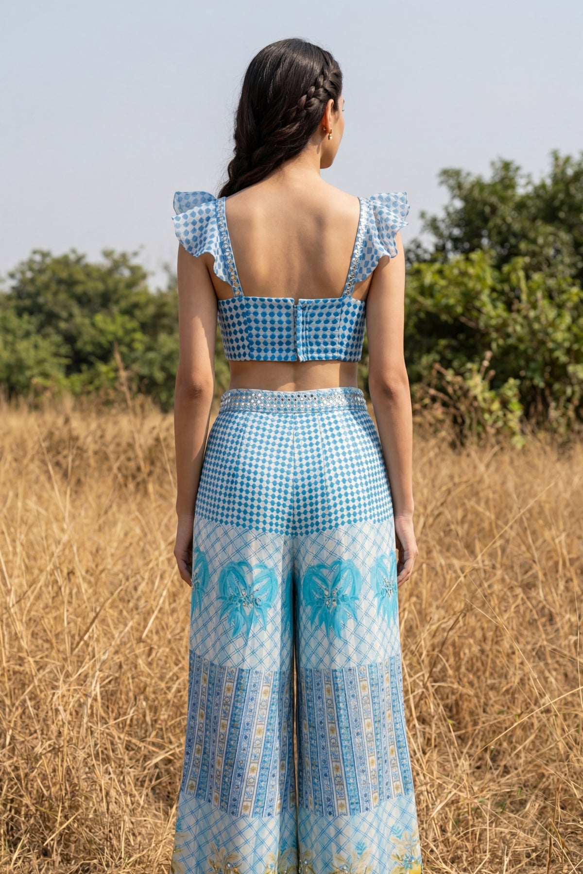 Organza Pant Set