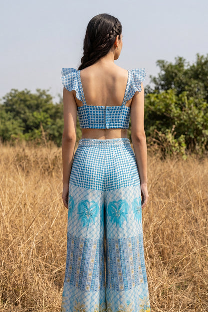 Organza Pant Set