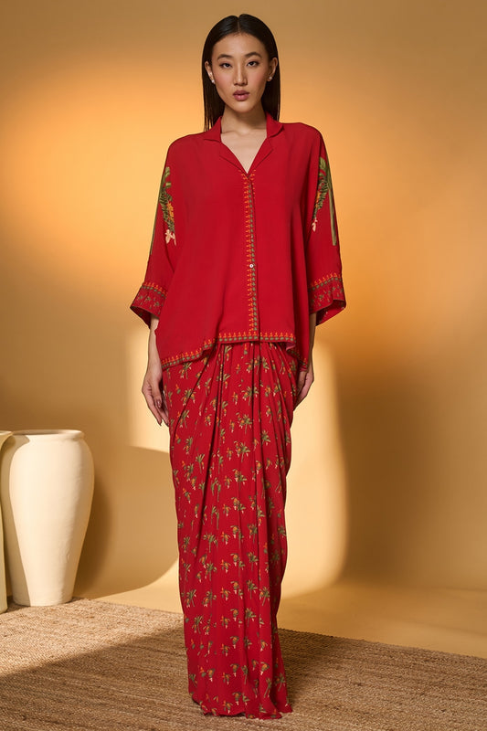 Red Tropical Fusion Set