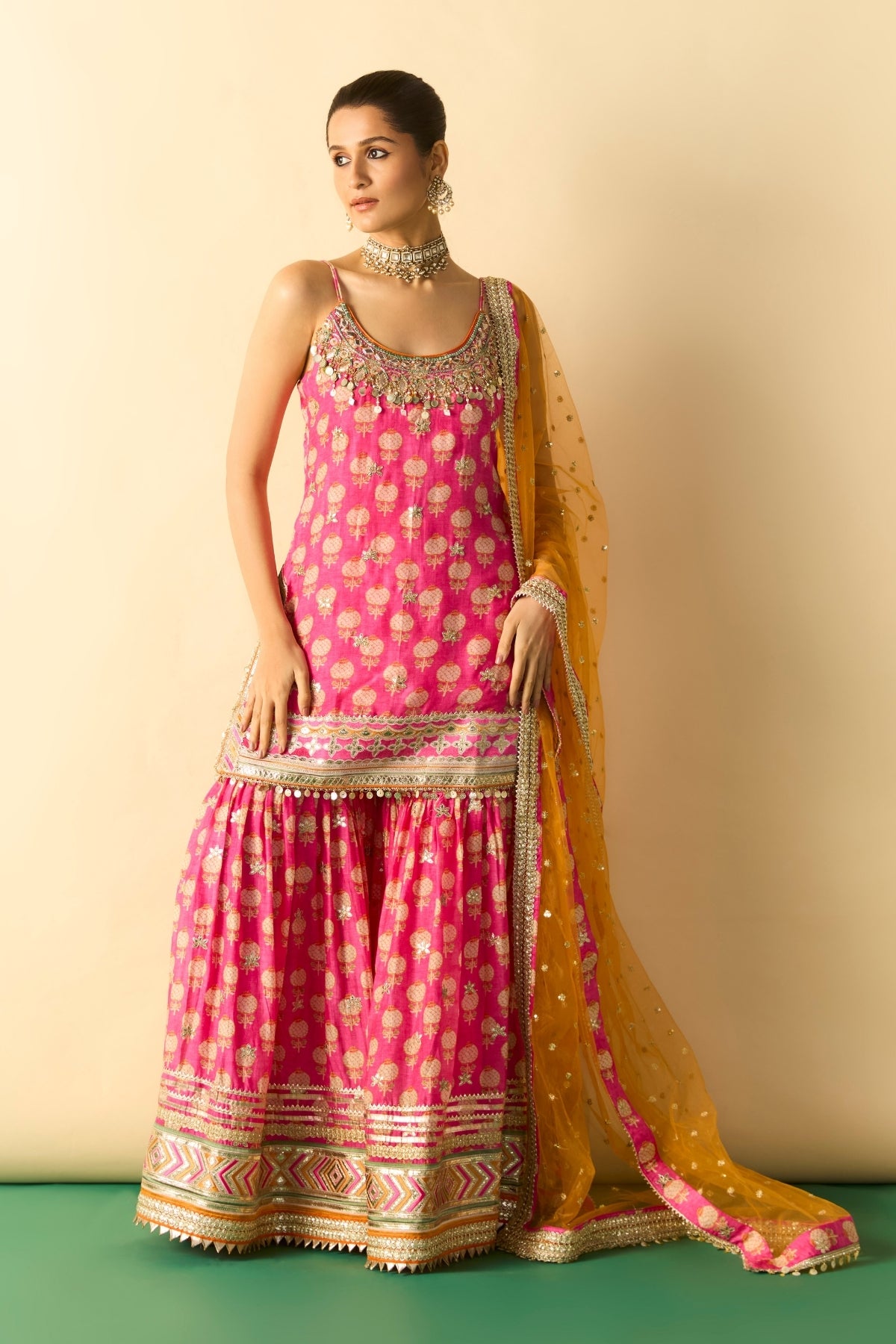 Ravina Strappy Sharara Set