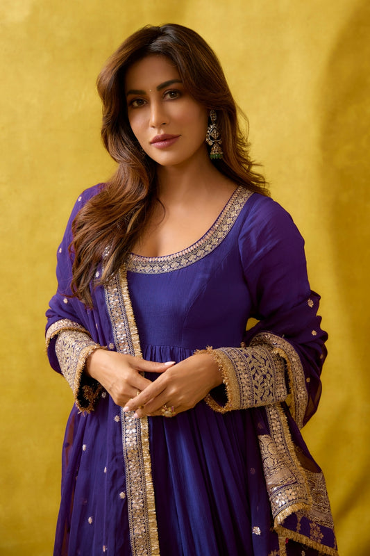 Chitrangada Anarkali Set