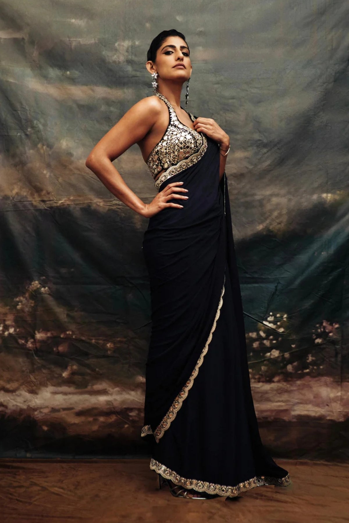 Kubbra Sait Saree