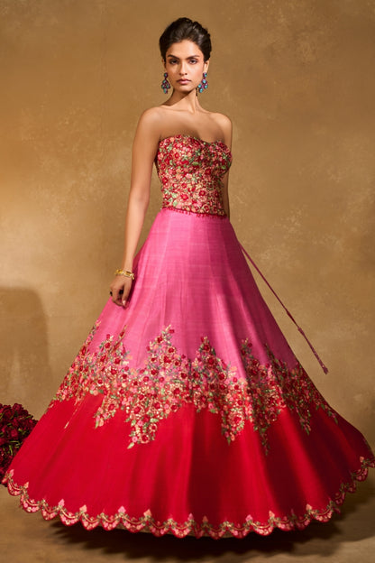 TANYA OMBRE LEHENGA