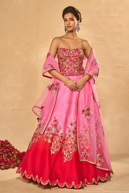 TANYA OMBRE LEHENGA