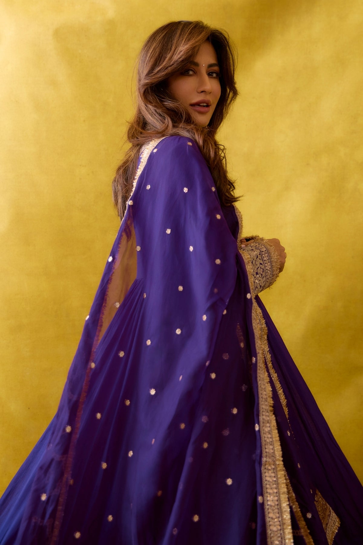 Chitrangada Anarkali Set