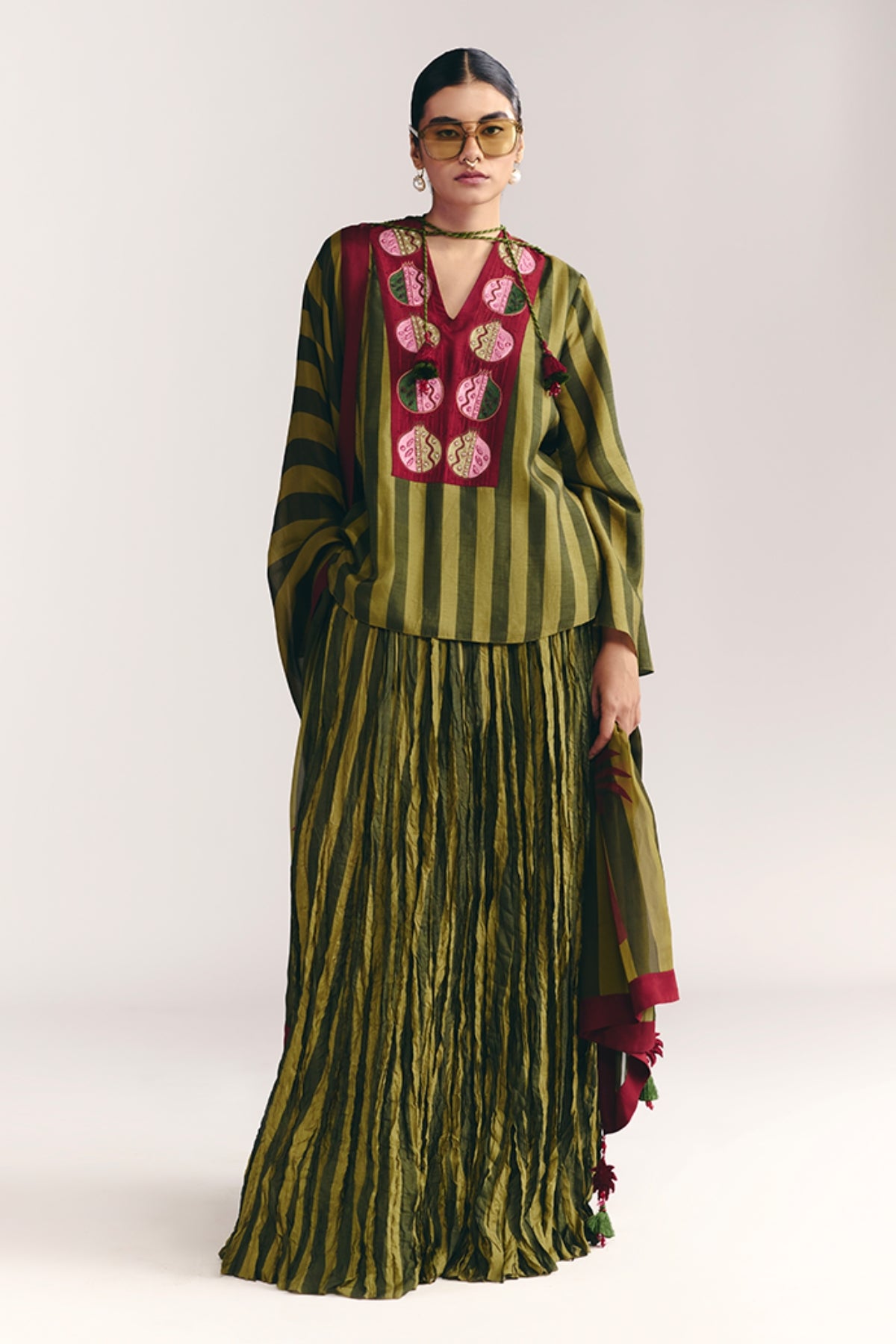 Anar Garden Skirt Set