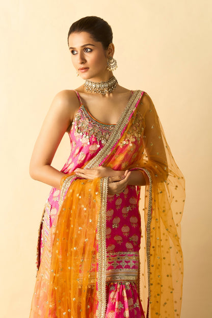 Ravina Strappy Sharara Set