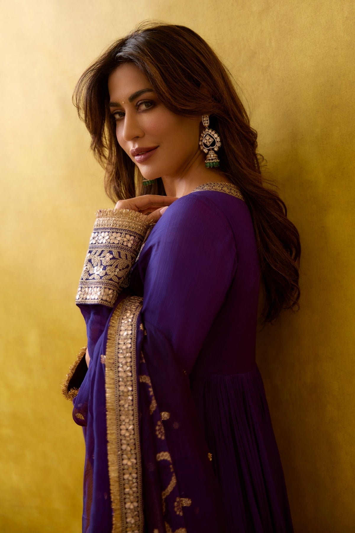 Chitrangada Anarkali Set