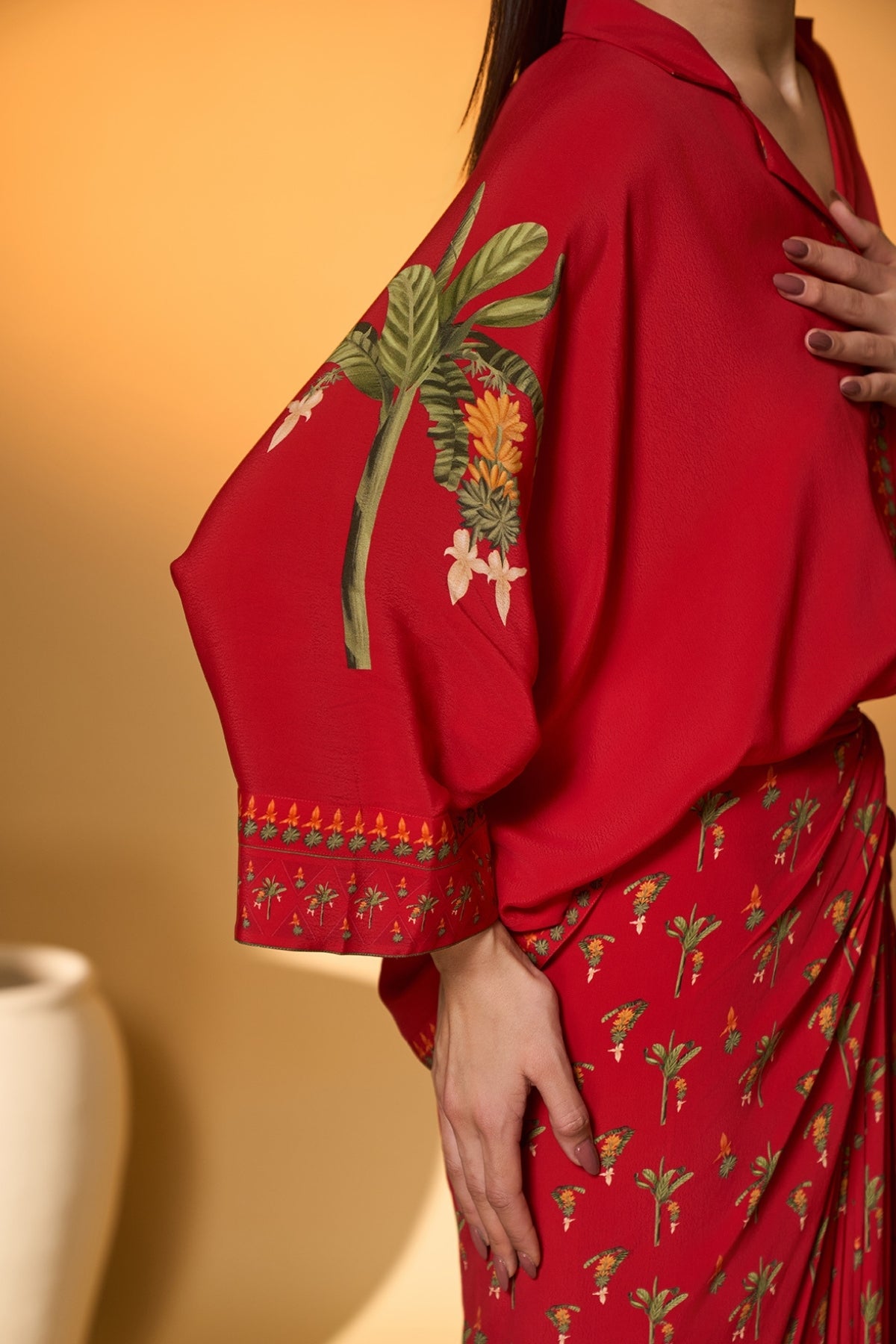 Red Tropical Fusion Set