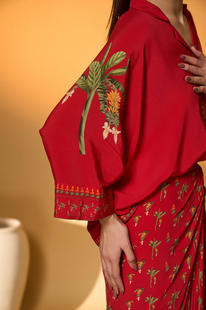 Red Tropical Fusion Set