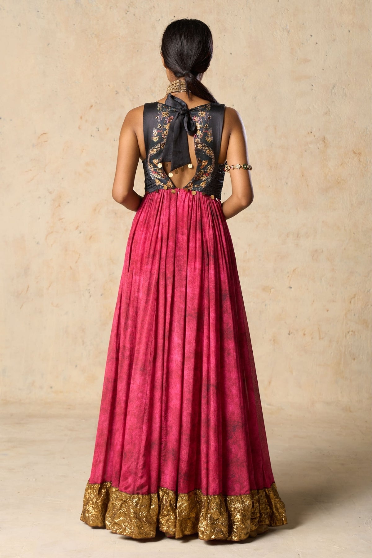 Pink Chiffon Gown