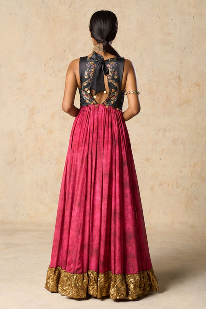 Pink Chiffon Gown