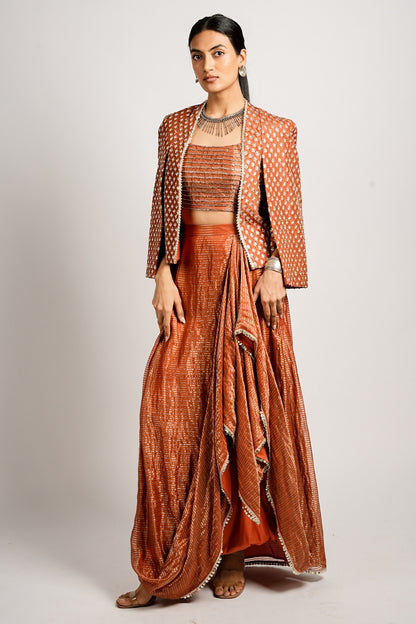 Ember Embellished Drape Set