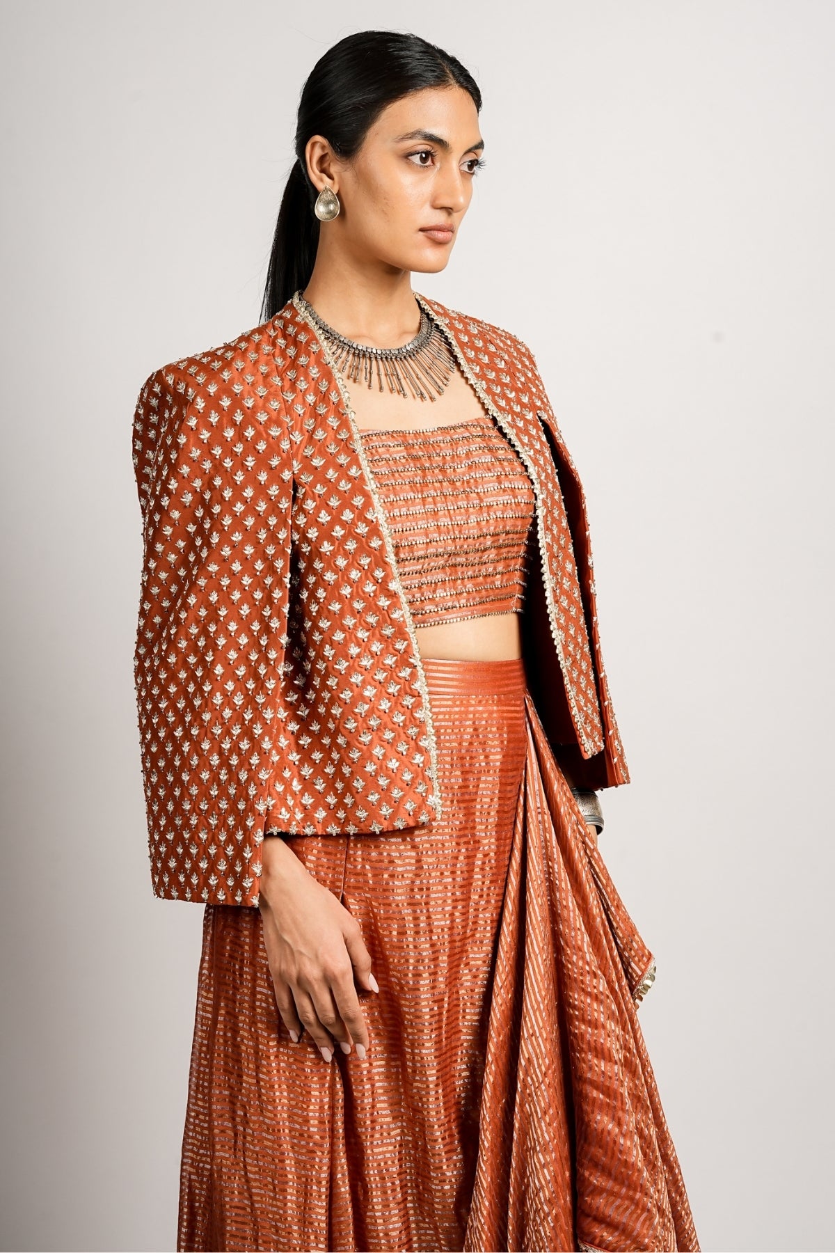 Ember Embellished Drape Set