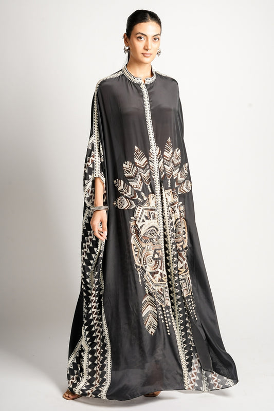 Zahra Mask Kaftan Set