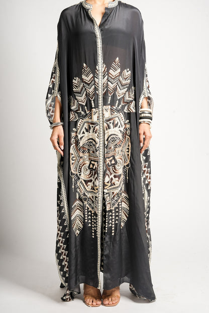 Zahra Mask Kaftan Set