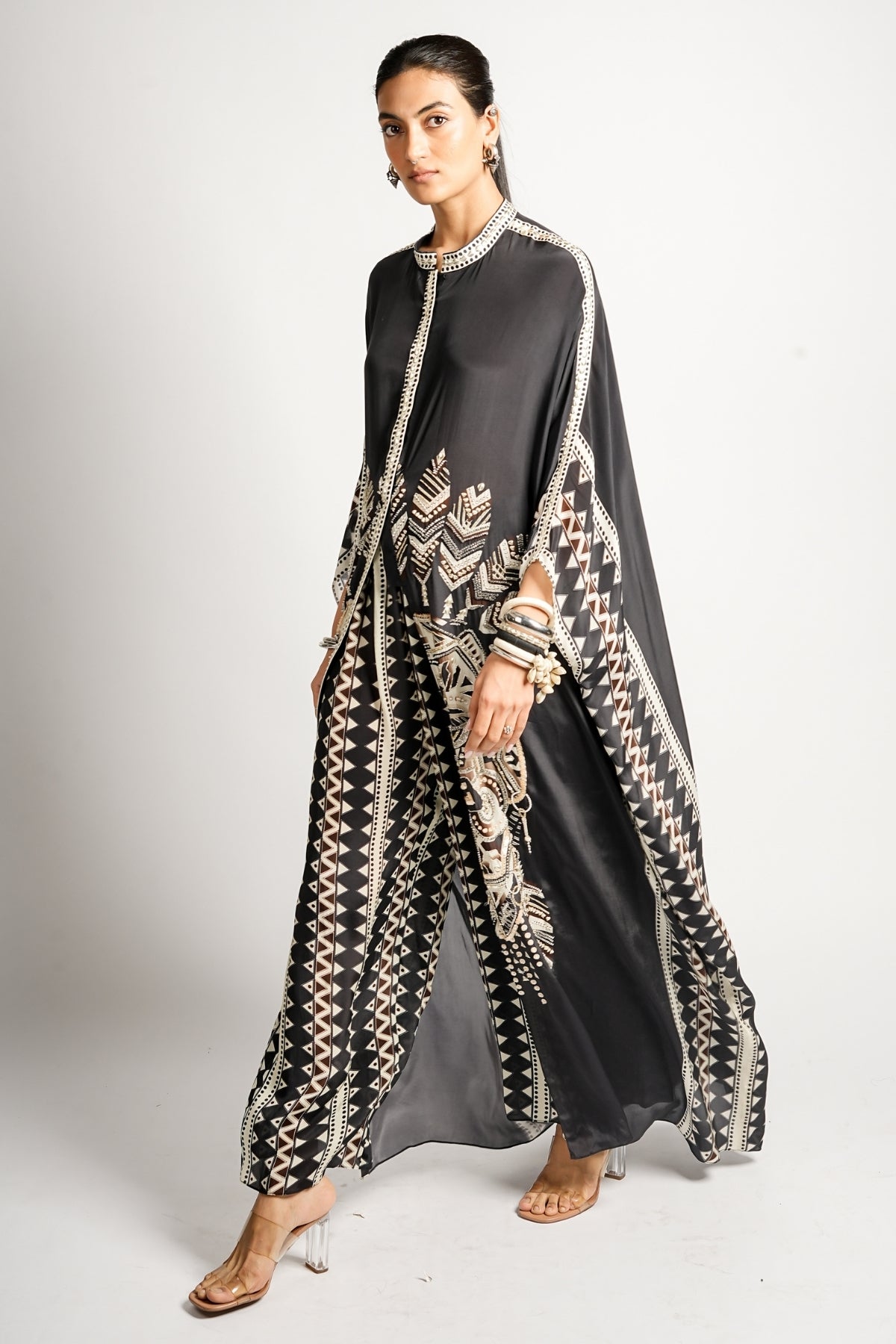 Zahra Mask Kaftan Set