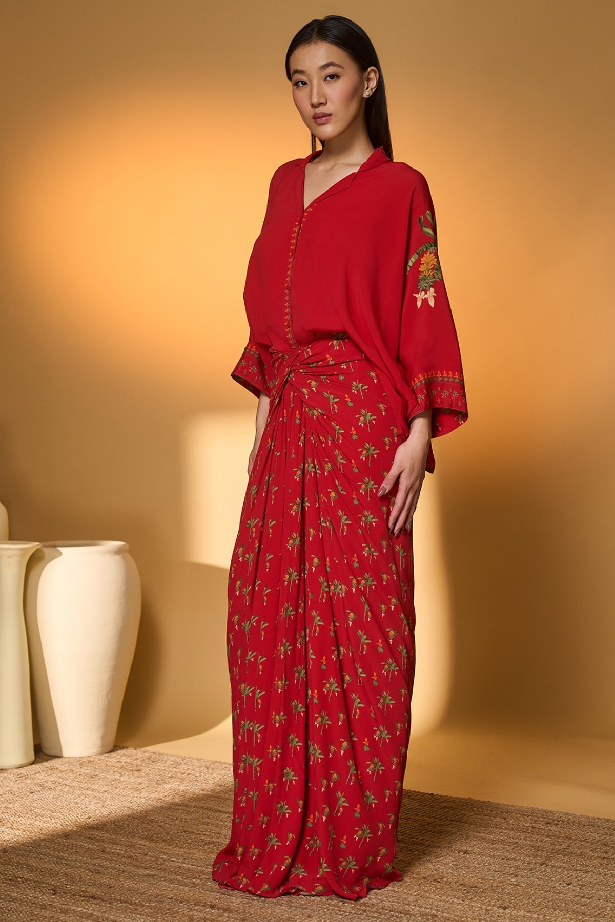 Red Tropical Fusion Set