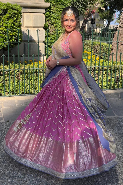 KAUSHAL IN RUMI LEHENGA