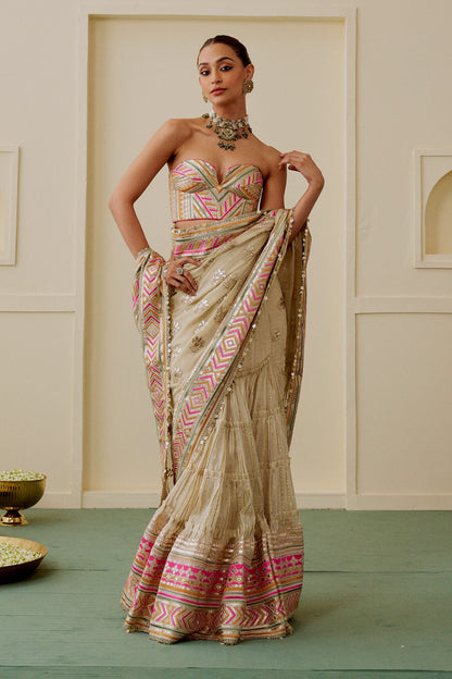Zehn Saree Set