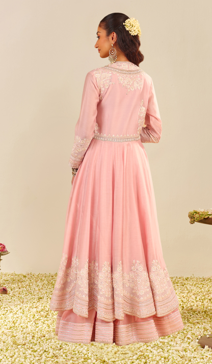Ameena - Long Anarkali With Skirt