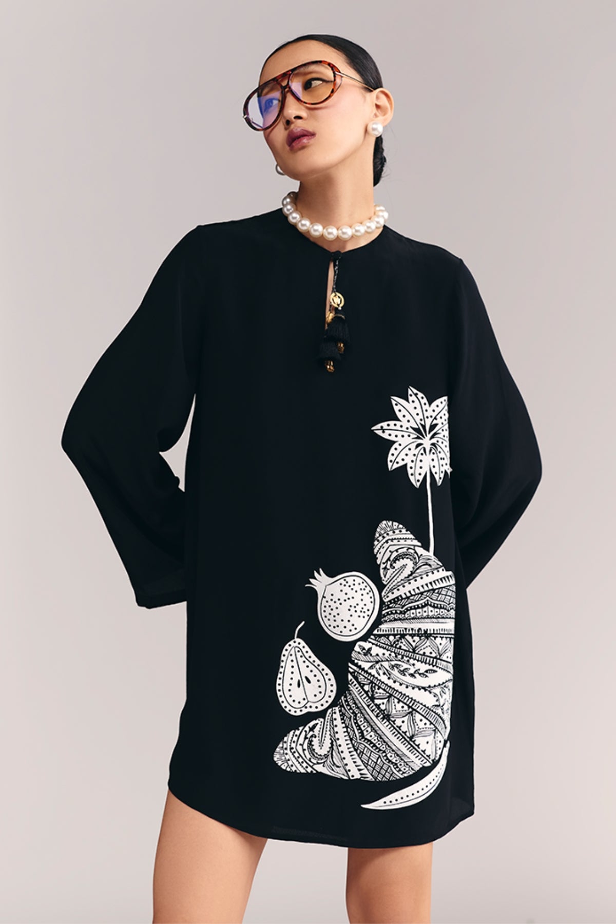 City Croissant Mini Dress