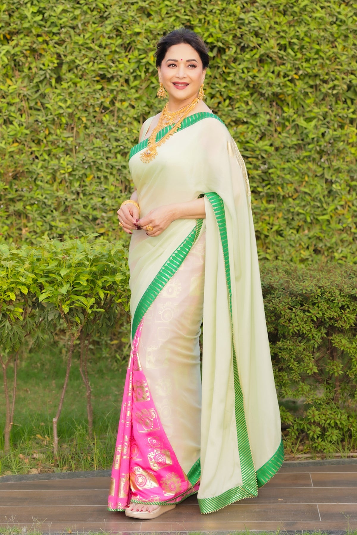 Mint Turtle Tale Saree