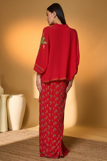 Red Tropical Fusion Set