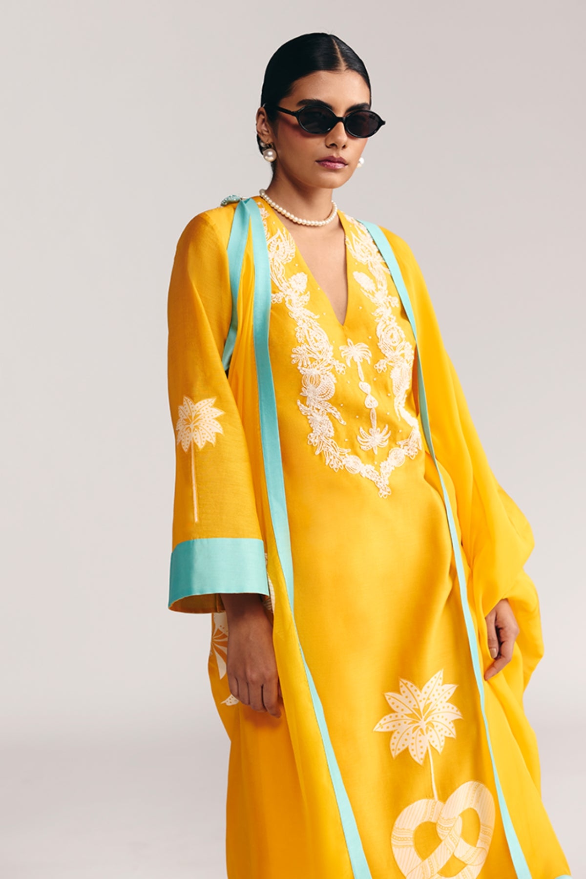 Yellow Jungle Bakery Kurta Set