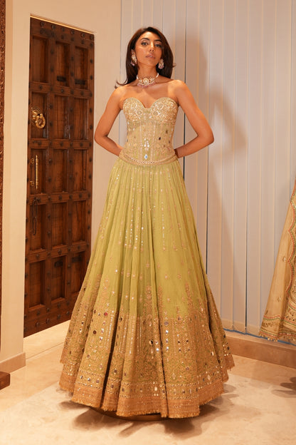 Mallaikaa Chheda in Zivaya Lehenga Set