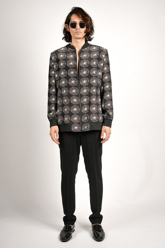 Ayan Midnight Bomber Jacket