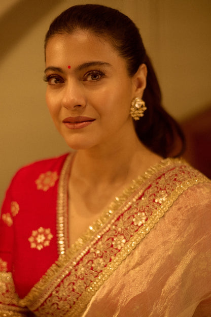 Kajol in Farida Saree Set