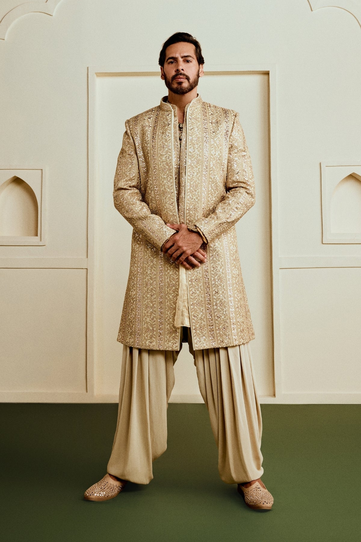 Dino Morea in Zavian Sherwani Set