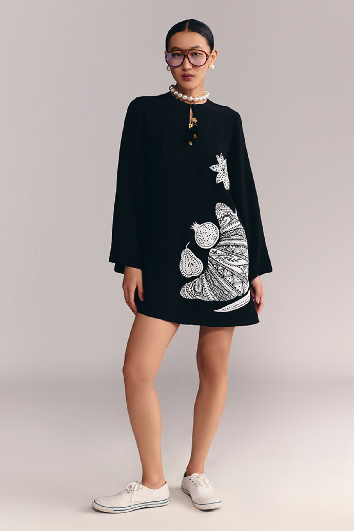 City Croissant Mini Dress