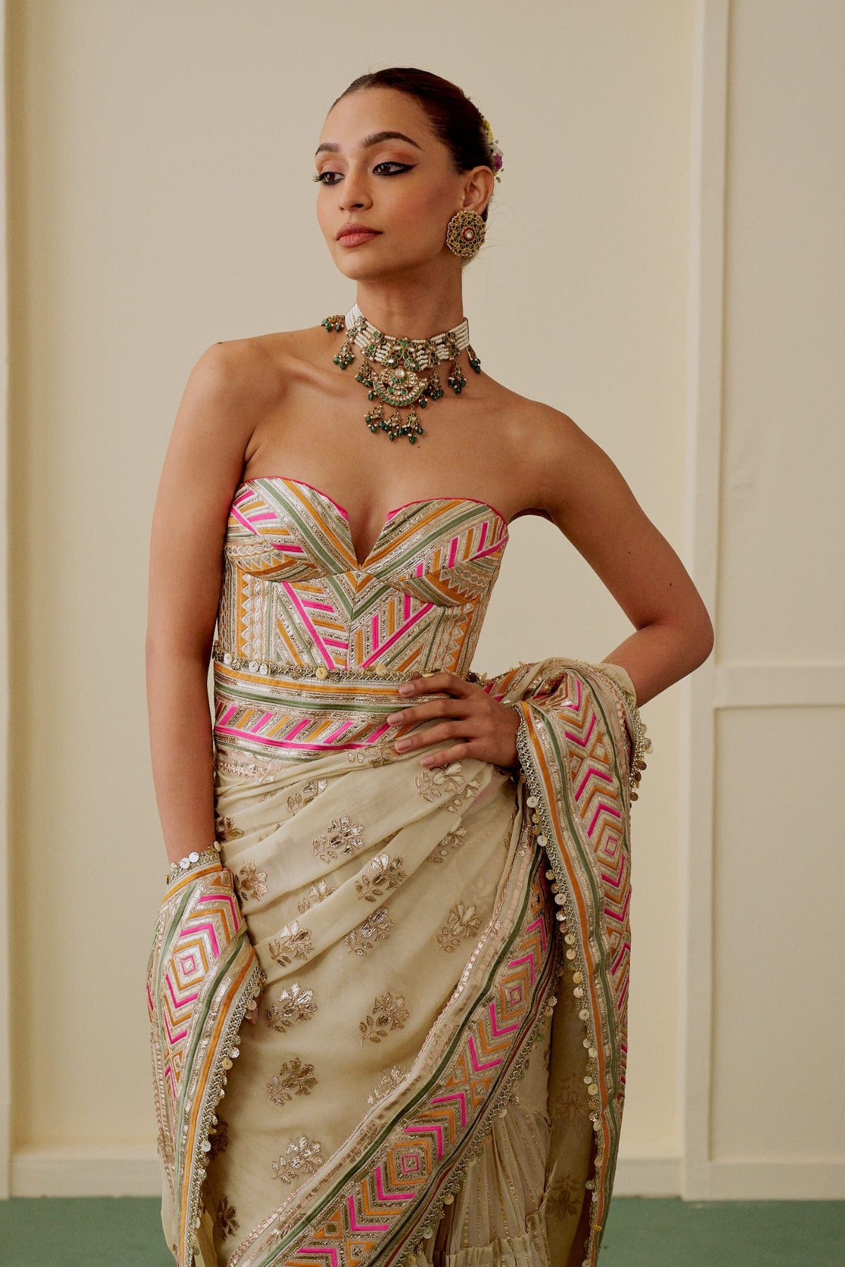 Zehn Saree Set