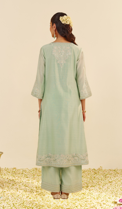 Sereen - A-Line Kurta With Palazzo