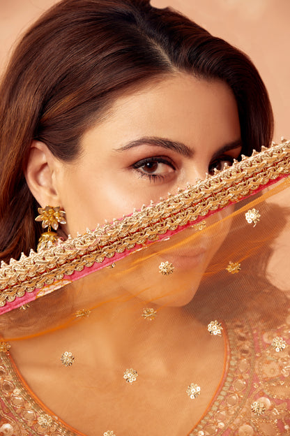 Soha Ali Khan in Sherry Sharara Set