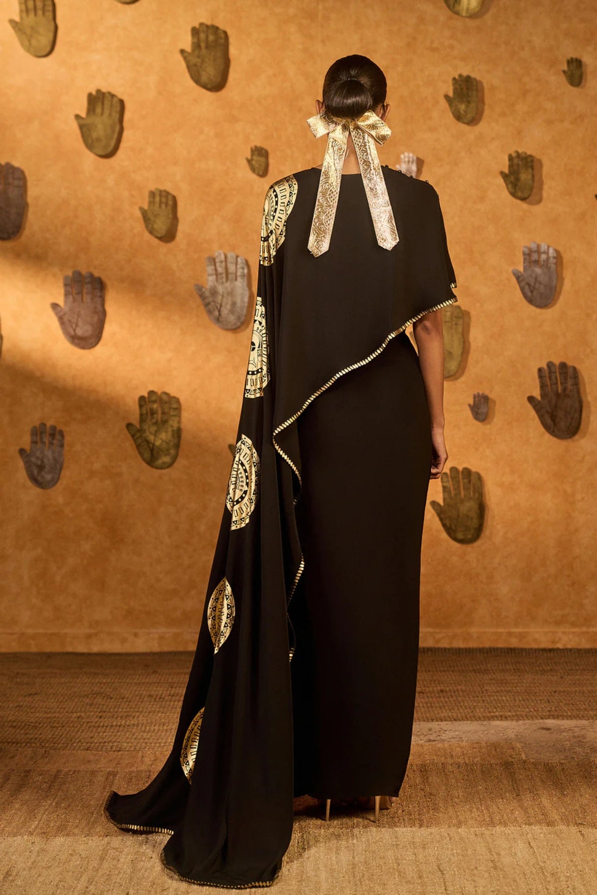 Moonfish Draped Skirt Set