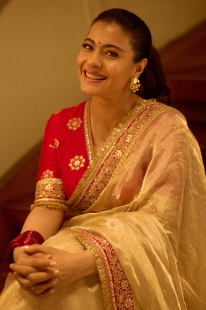Kajol in Farida Saree Set