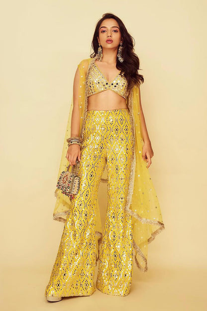 Ahsaas Channa in Ahsaas Pant Set