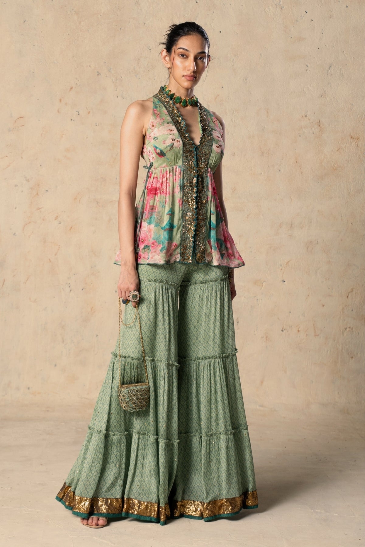 Emerald Flow Pant set
