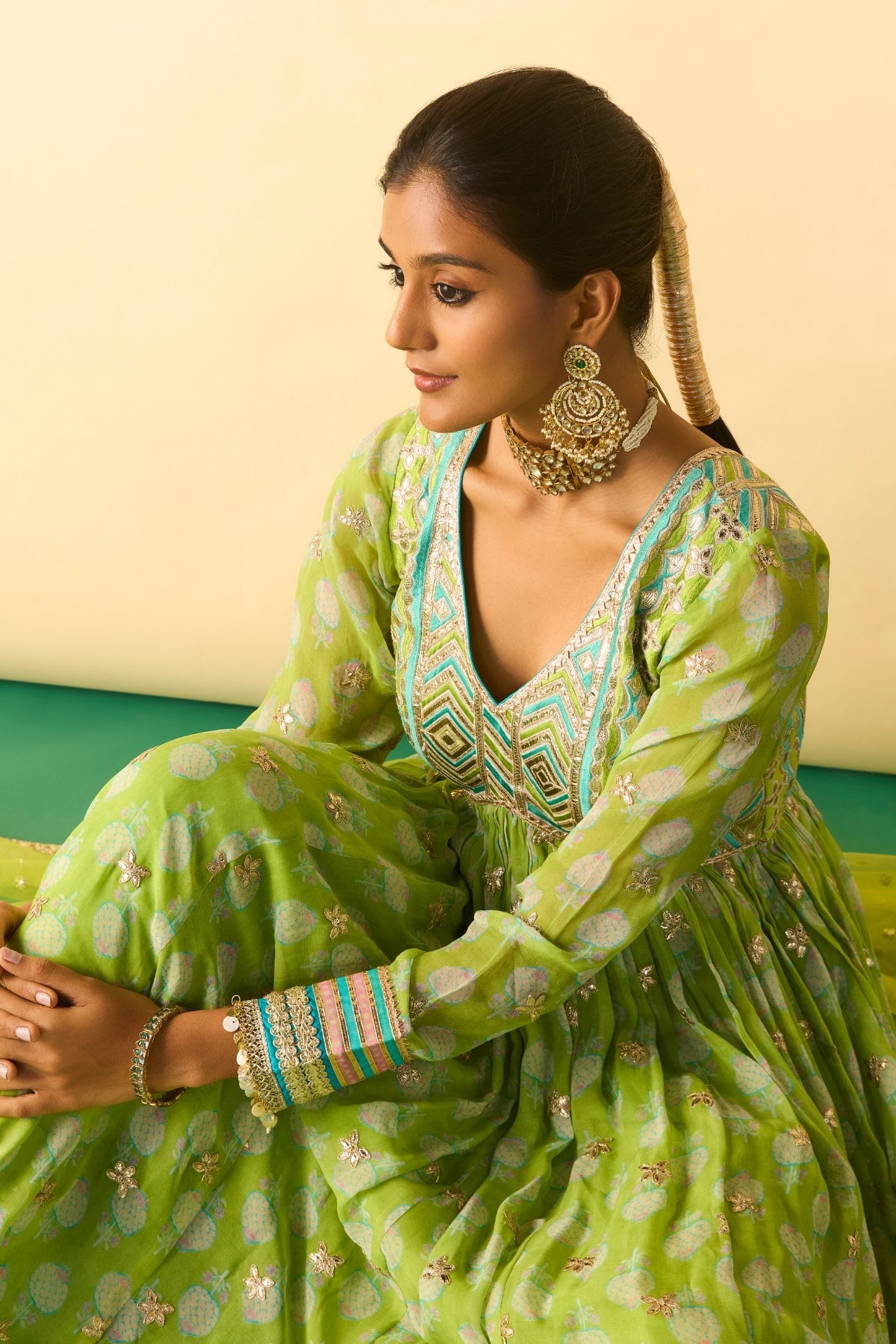 Akira Anarkali Set