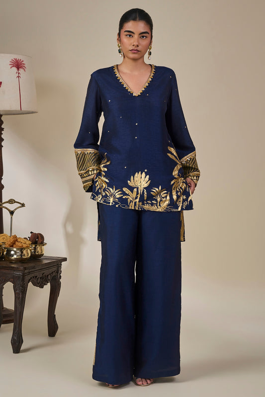 Backwater Postcards Kurta Set
